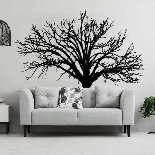 Nature's Serenity, Vinyl Wall Decal, Artistic Design, Easy to Install
